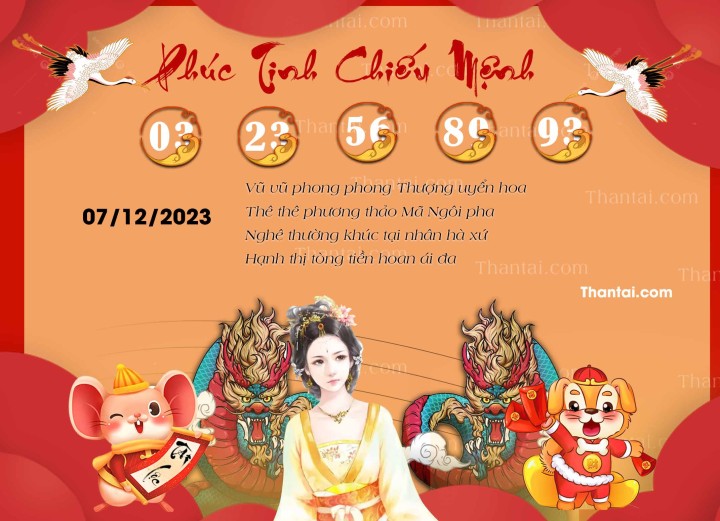 Phúc Tinh Chiếu Mệnh 22/11/2023