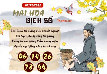 Mai Hoa Dịch Số 07/12/2023