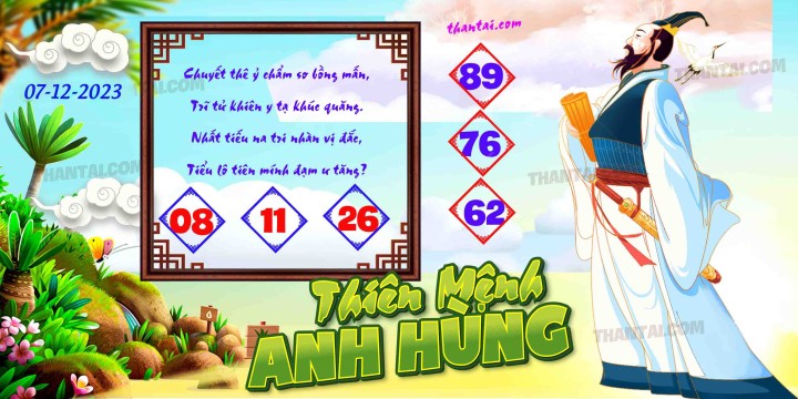 THIÊN MỆNH ANH HÙNG 22/11/2023