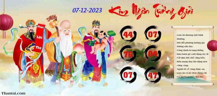 Kim Ngân Tường Giải 22/11/2023