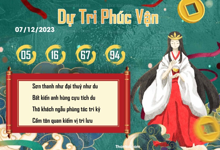 DỰ TRI PHÚC VẬN 22/11/2023