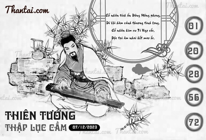 THIÊN TƯỚNG THẬP LỤC CẦU 22/11/2023