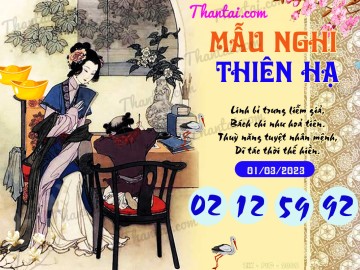 Mẫu Nghi Thiên Hạ 01/03/2023