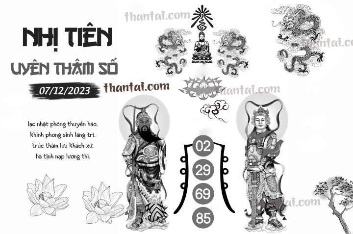 NHỊ TIÊN UYÊN THÂM SỐ 22/11/2023