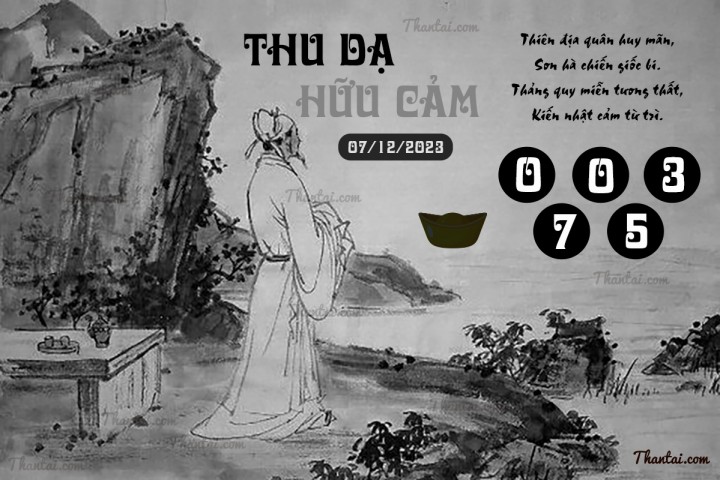 THU DẠ HỮU CẢM 22/11/2023