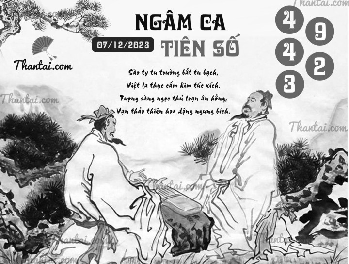 NGÂM CA TIÊN SỐ 22/11/2023