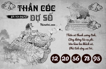 THẦN CÓC DỰ SỐ 07/12/2023