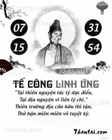 TẾ CÔNG LINH ỨNG 02/02/2023