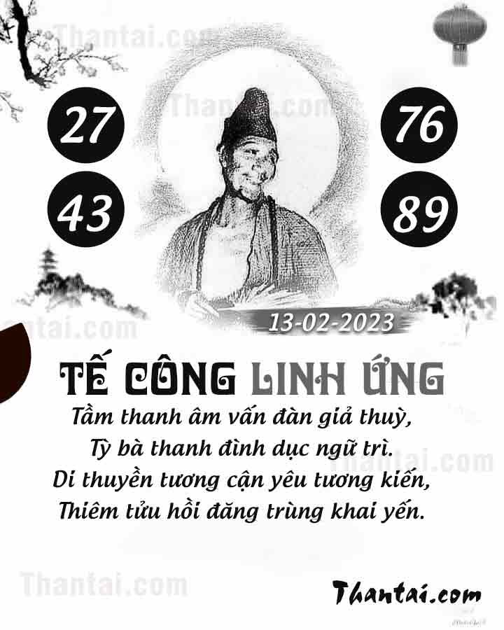 TẾ CÔNG LINH ỨNG 29/01/2023