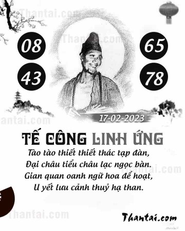 TẾ CÔNG LINH ỨNG 17/02/2023