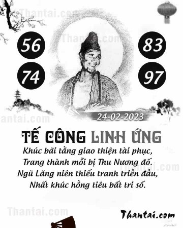 TẾ CÔNG LINH ỨNG 24/02/2023