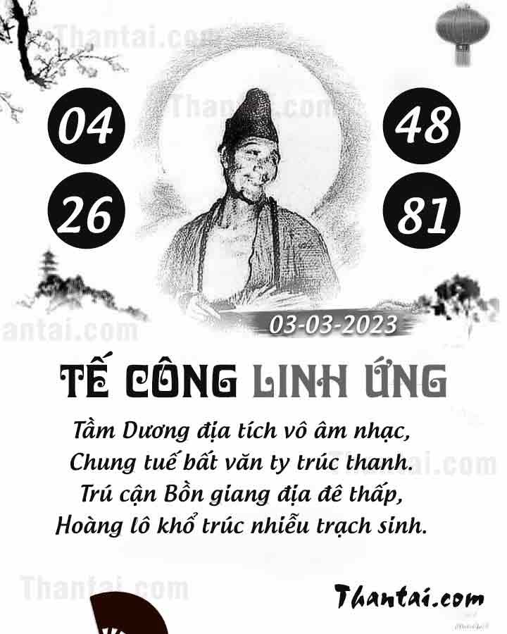 TẾ CÔNG LINH ỨNG 16/02/2023
