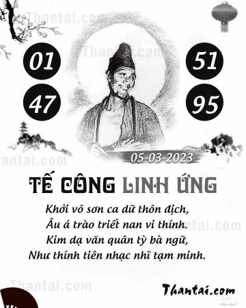 TẾ CÔNG LINH ỨNG 05/03/2023