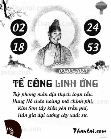 TẾ CÔNG LINH ỨNG 09/03/2023