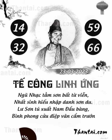 TẾ CÔNG LINH ỨNG 23/03/2023