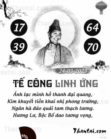 TẾ CÔNG LINH ỨNG 24/03/2023