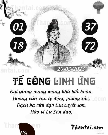 TẾ CÔNG LINH ỨNG 26/03/2023