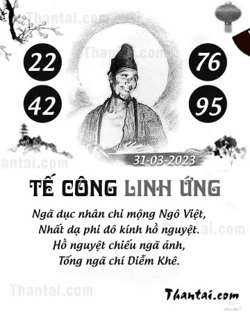 TẾ CÔNG LINH ỨNG 31/03/2023