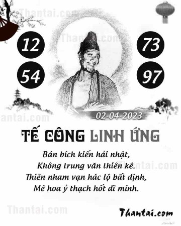 TẾ CÔNG LINH ỨNG 02/04/2023