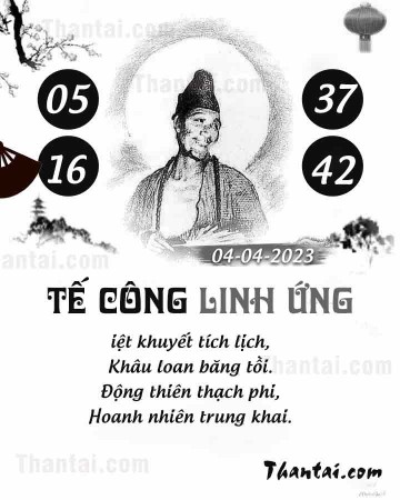 TẾ CÔNG LINH ỨNG 04/04/2023