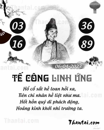 TẾ CÔNG LINH ỨNG 06/04/2023