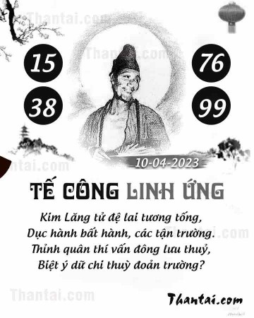 TẾ CÔNG LINH ỨNG 10/04/2023