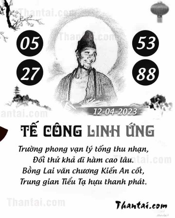 TẾ CÔNG LINH ỨNG 12/04/2023