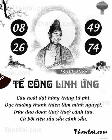 TẾ CÔNG LINH ỨNG 13/04/2023