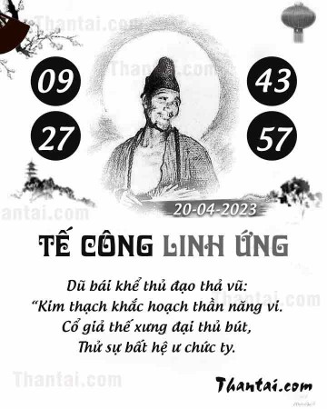 TẾ CÔNG LINH ỨNG 20/04/2023