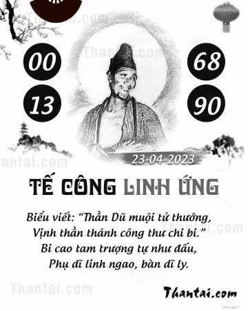 TẾ CÔNG LINH ỨNG 23/04/2023