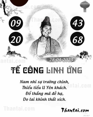 TẾ CÔNG LINH ỨNG 28/04/2023