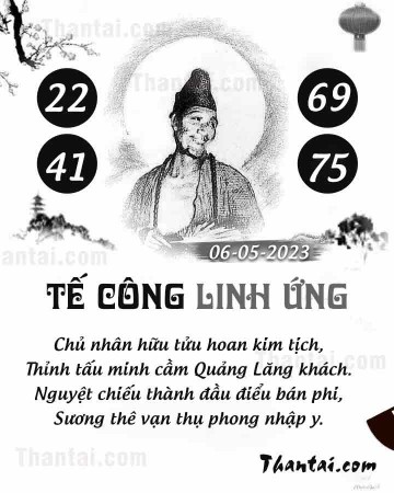 TẾ CÔNG LINH ỨNG 06/05/2023