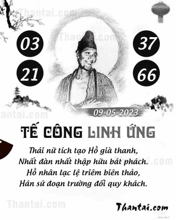 TẾ CÔNG LINH ỨNG 09/05/2023