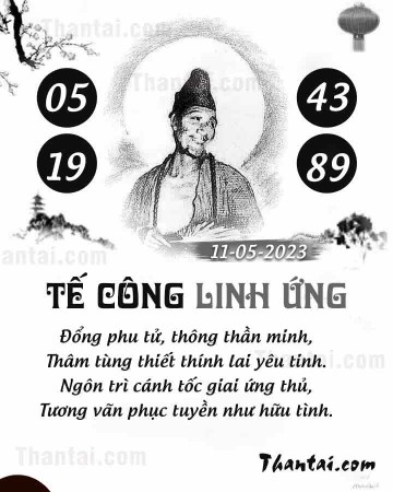 TẾ CÔNG LINH ỨNG 11/05/2023