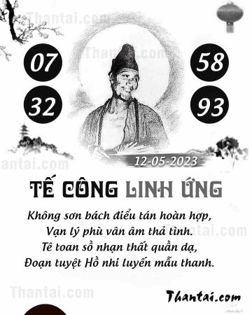 TẾ CÔNG LINH ỨNG 12/05/2023