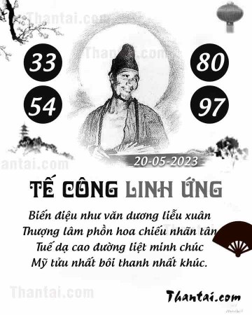 TẾ CÔNG LINH ỨNG 20/05/2023