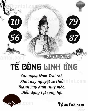 TẾ CÔNG LINH ỨNG 25/05/2023