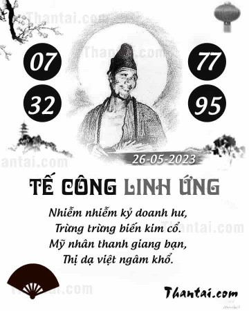 TẾ CÔNG LINH ỨNG 26/05/2023