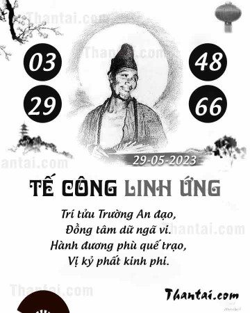 TẾ CÔNG LINH ỨNG 29/05/2023