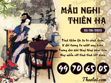 Mẫu Nghi Thiên Hạ 03/06/2023