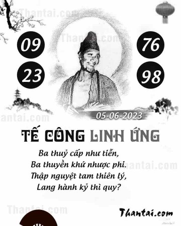 TẾ CÔNG LINH ỨNG 05/06/2023