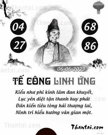 TẾ CÔNG LINH ỨNG 06/06/2023