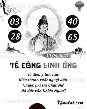 TẾ CÔNG LINH ỨNG 10/06/2023