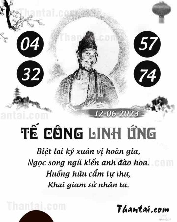 TẾ CÔNG LINH ỨNG 12/06/2023