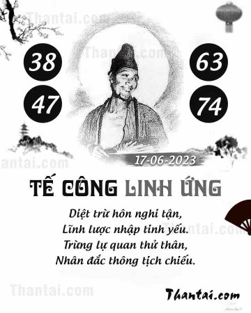 TẾ CÔNG LINH ỨNG 17/06/2023