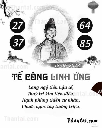 TẾ CÔNG LINH ỨNG 18/06/2023