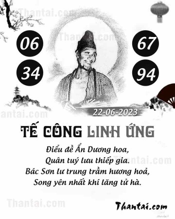 TẾ CÔNG LINH ỨNG 22/06/2023