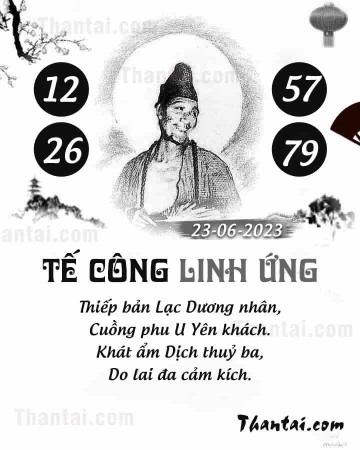 TẾ CÔNG LINH ỨNG 23/06/2023