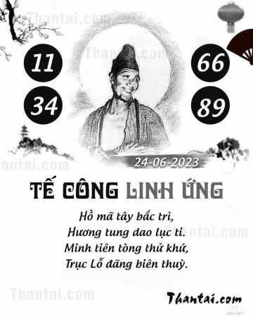 TẾ CÔNG LINH ỨNG 24/06/2023