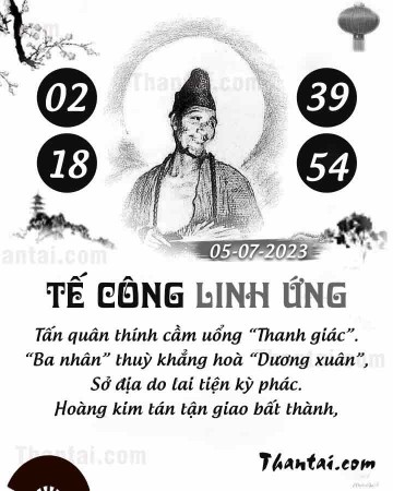 TẾ CÔNG LINH ỨNG 05/07/2023